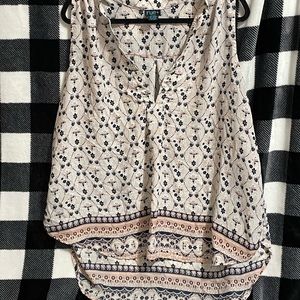 Rue21+ sleeveless shirt women’s 2x